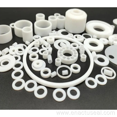 Custom PTFE Flat Washer Back Up Ring Seals